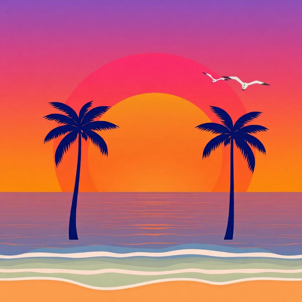 Beach Sunset