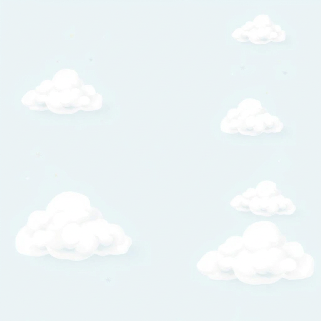 Blue Baby Boy Clouds