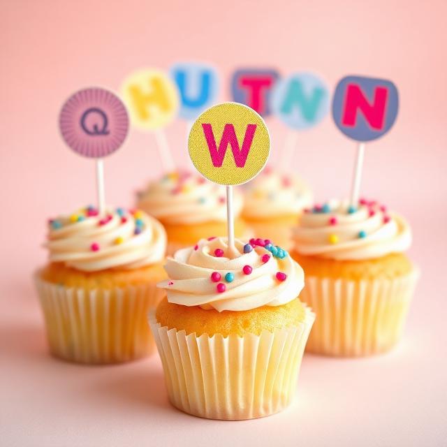 Cupcake toppers
